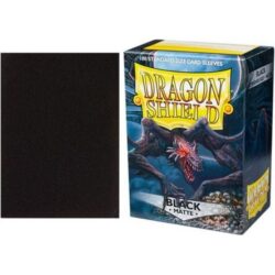 Protège Cartes – Dragon Shield : DS100 – MATTE – (STD x100) : Noir – Black