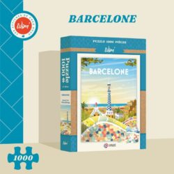 WIM BARCELONE – Puzzle / Affiche “Barcelone” / 48x68cm