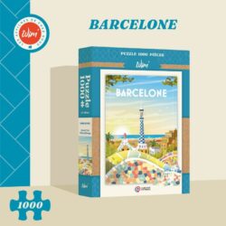WIM BARCELONE – Puzzle / Affiche « Barcelone » / 48x68cm