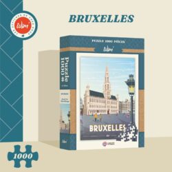 WIM BRUXELLES – Puzzle / Affiche « Bruxelles » / 48x68cm