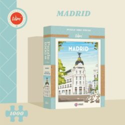 WIM MADRID – Puzzle / Affiche « Madrid » / 48x68cm