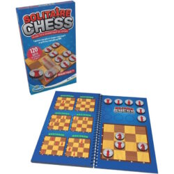 THINKFUN – Solitaire Chess – Jeu Logique Magnétique
