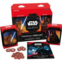 SWU Star Wars Unlimited : Etincelle de Rébellion Kit Démarrage pour 2 Joueurs