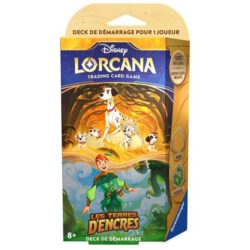 Disney Lorcana (FR) – SET 3 – Starter Amb-Emer – 101 Dalmatiens et Peter Pan