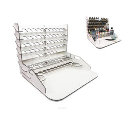 Prince August – Paint Stand with vertical storage / Station de travail de peinture avec rangement vertical (40x30cm) [26.012]
