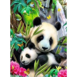 RAVENSBURGER – Puzzle – 300p : Charmants pandas