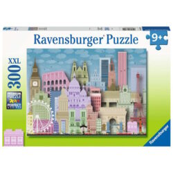 RAVENSBURGER – Puzzle – 300p : Europe coloré
