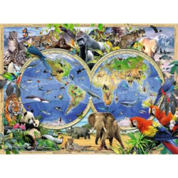 RAVENSBURGER – Puzzle – 300p : Le monde sauvage