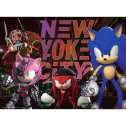 RAVENSBURGER – Puzzle – 300p : New yoke city – Un monde parallèle – Sonic Prime