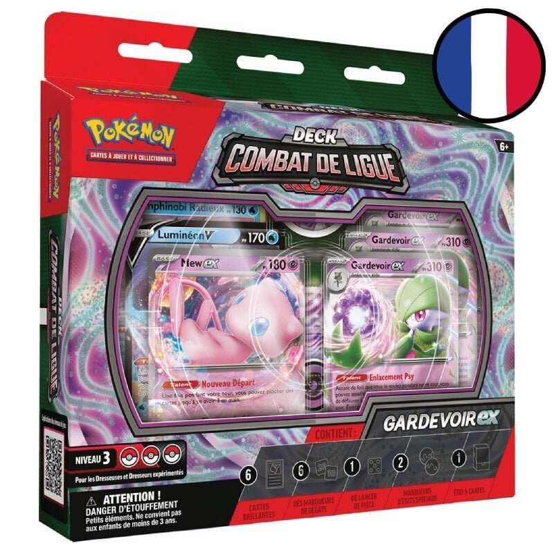 Pokémon : Coffret Combat de Ligue - Gardevoir-EX (Q2 2024)