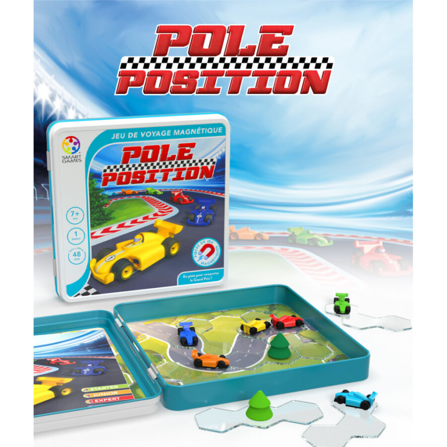 Smart Games - Pole position (Smart Games) - Magnétiques (boîte en métal) – Image 2
