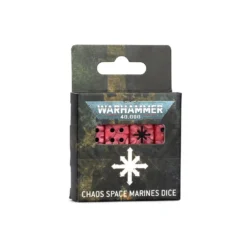 W40K – Chaos Space Marines – Set de dés / Dice 2024 [86-62]