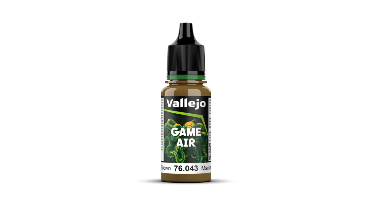 Vallejo – 18ML - Game Air 043-Brun Sauvage - Beasty Brown (76043)