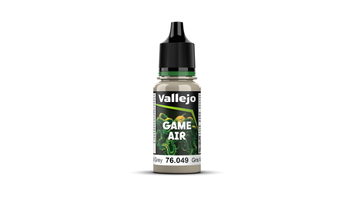 Vallejo – 18ML - Game Air 049-Gris Muraille - Stonewall Grey (76049)