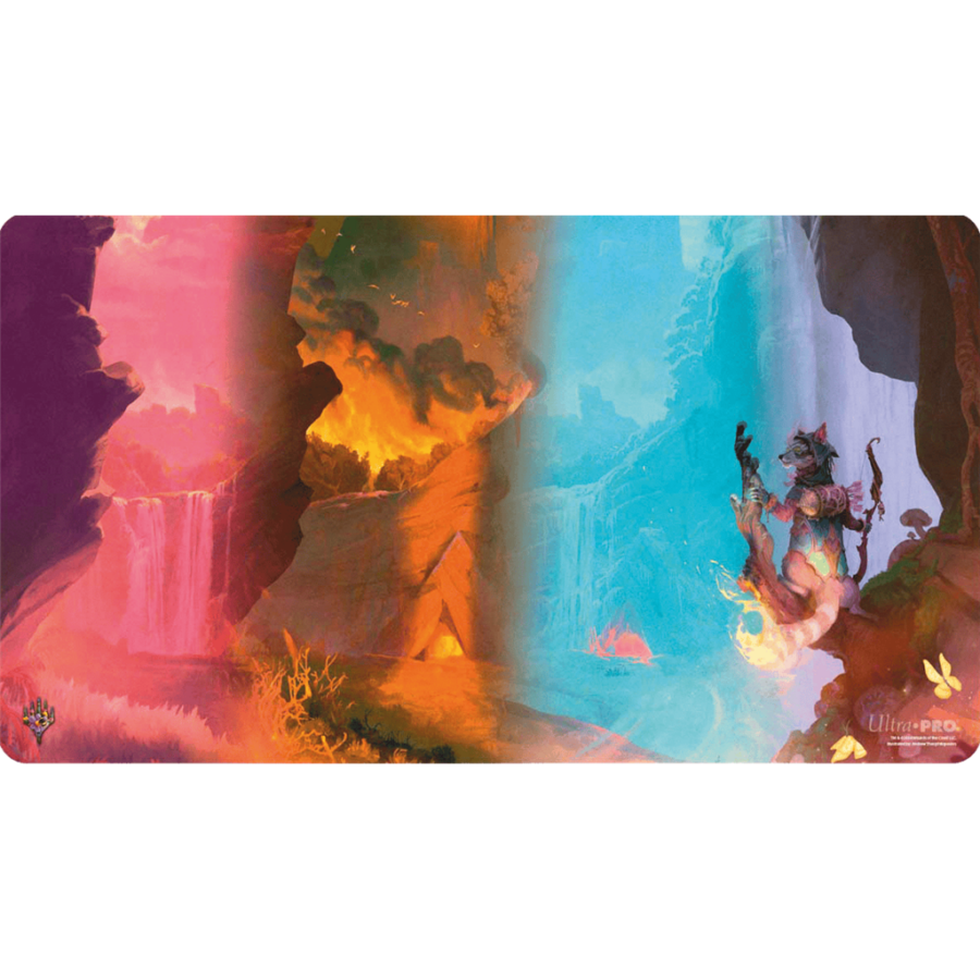 ULTRA PRO : Tapis de Jeu - MTG : Bloomburrow Playmat Red