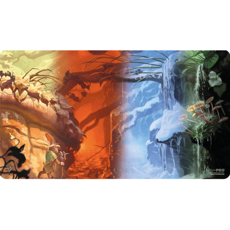 ULTRA PRO : Tapis de Jeu - MTG : Bloomburrow Playmat Green