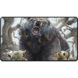 ULTRA PRO : Tapis de Jeu – MTG : Bloomburrow Black stitched Playmat Art 2