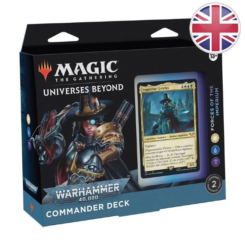 MTG : Decks Commander Univers Infinis - Warhammer 40K (Anglais) (ENG) - FORCES OF THE IMPERIUM