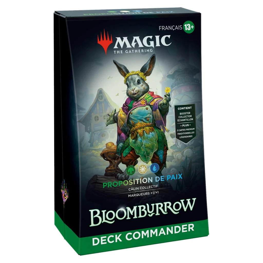 Magic The Gathering : Bloomburrow - Deck Commander (FR) - Proposition de Paix (Lapin)