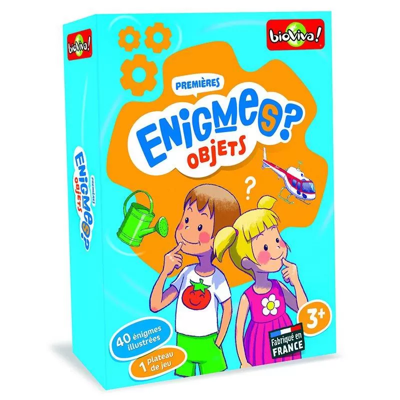 Bioviva - Mes premières énigmes - Objets / Nouvelle version (3ans)