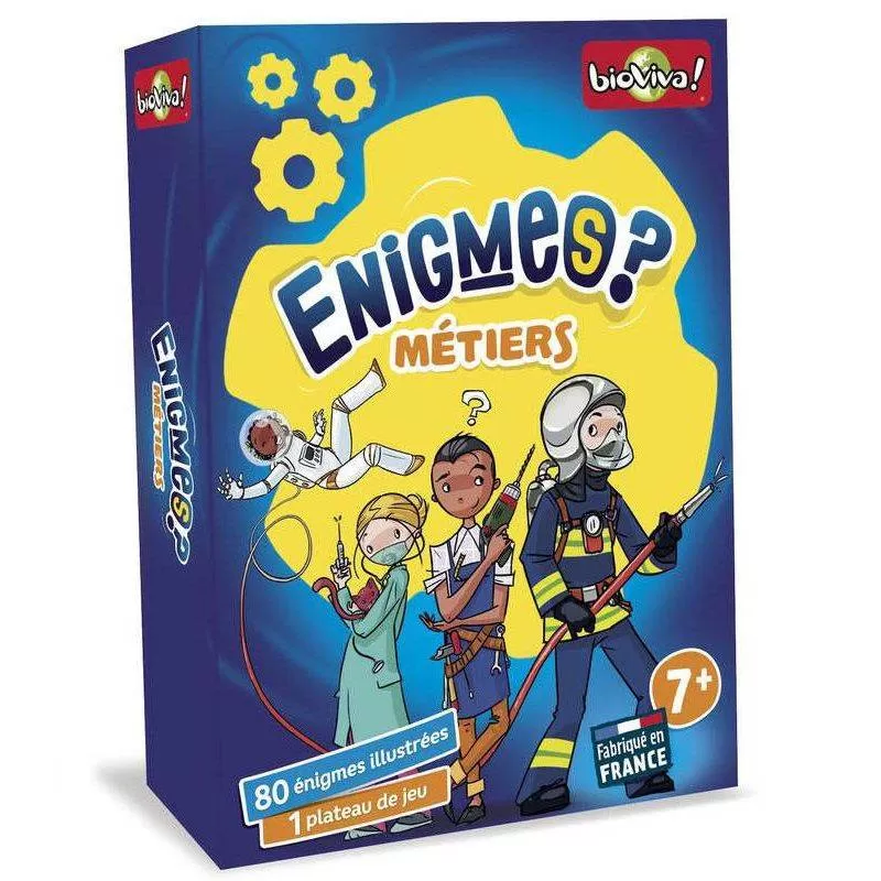Bioviva - Enigmes - Métiers / Nouvelle version (7ans)