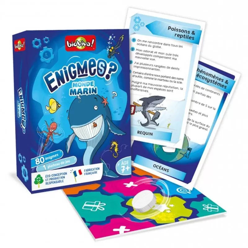 Bioviva - Enigmes - Monde Marin (7ans) – Image 2