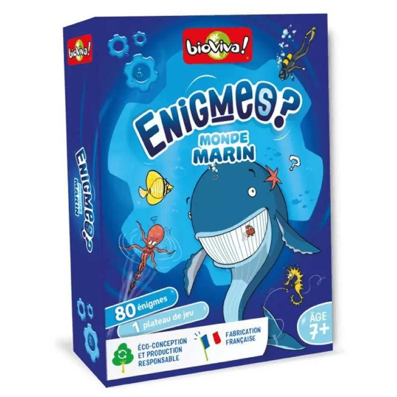 Bioviva - Enigmes - Monde Marin (7ans)