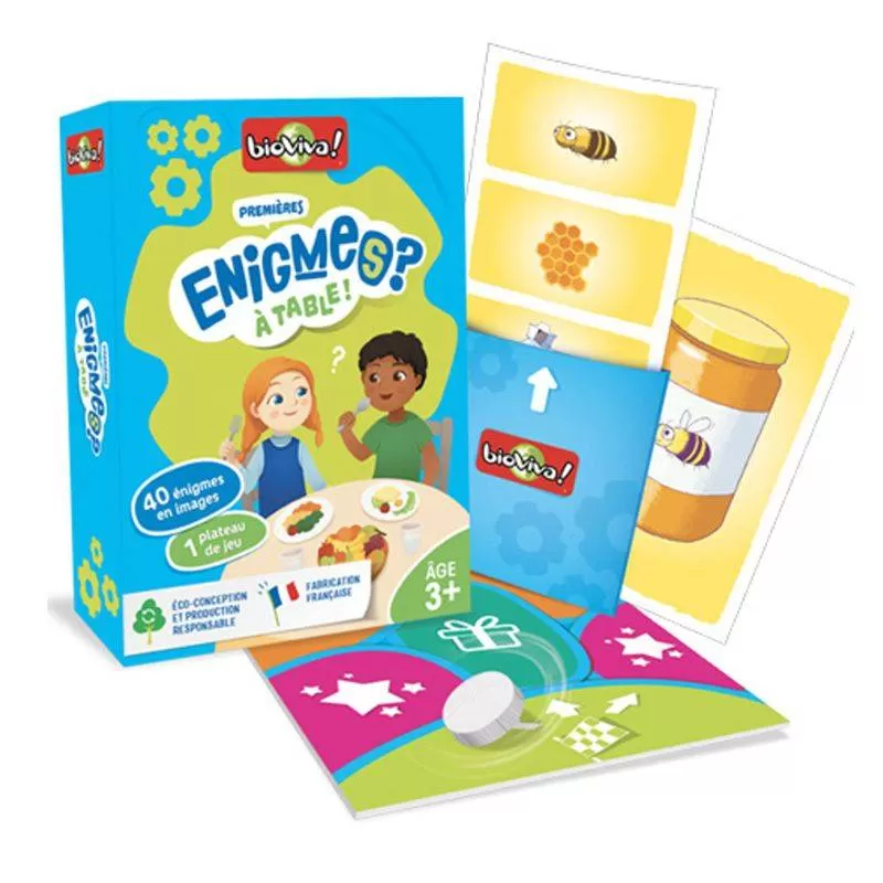 Bioviva - Mes Premières Enigmes - A table (3ans) – Image 2