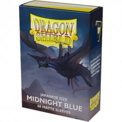 Dragon Shield – DS60J Outer Sleeves JAP – MATTE Midnight Blue
