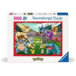 Ravensburger – Puzzle 1000pcs – L’affrontement des Pokémon