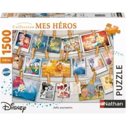 Nathan – Puzzle – 1500p : Disney Mes Héros