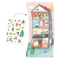 DJECO – ARTS & CRAFTS – Les animaux et leurs maisons