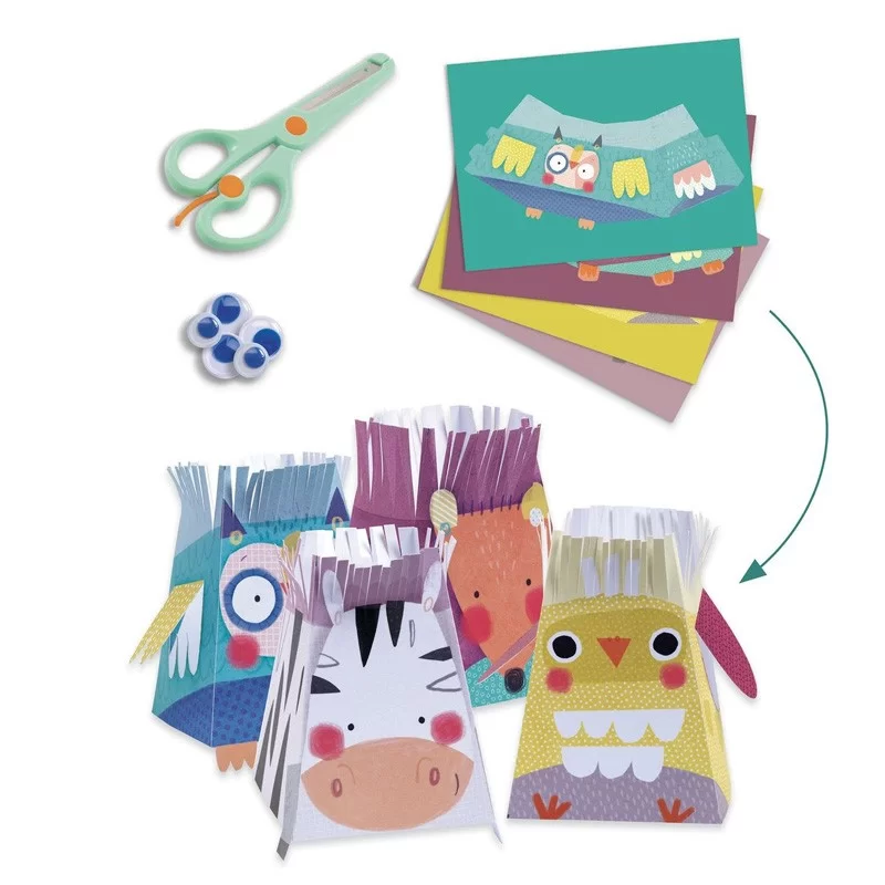 DJECO - ARTS & CRAFTS - Les animaux et leurs maisons – Image 3