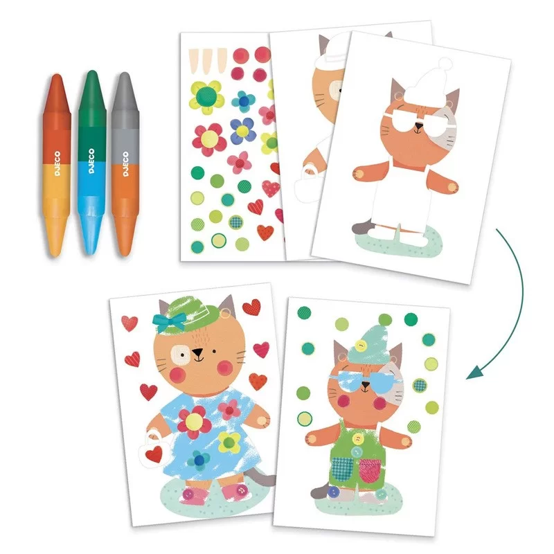 DJECO - ARTS & CRAFTS - Les animaux et leurs maisons – Image 4