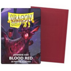 Protège Cartes Dragon Shield : MATTE – JAP x60 (Blood Red)