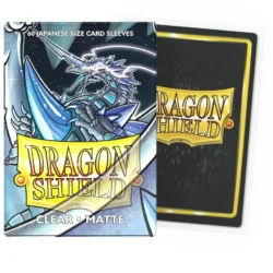 Protège Cartes Dragon Shield : MATTE – JAP x60 (Transparent – Clear)