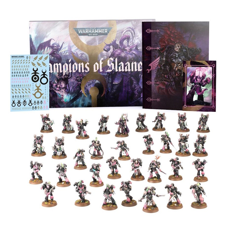 W40K - CHAOS SLAANESH - Champions of Slaanesh - Les Emperor's Children - Army Set 2025 (FR) (37-04) – Image 2