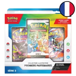 Pokémon – Pack Collection Illustration Premiers Partenaires – Série 3