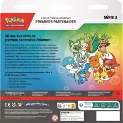 Pokémon – Pack Collection Illustration Premiers Partenaires – Série 3