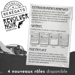 Revolver Noir – Ext : Agents Renégats