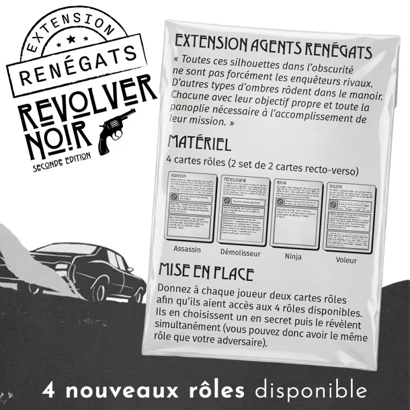 Revolver Noir - Ext : Agents Renégats