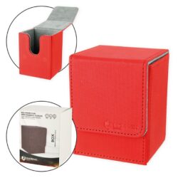 PHOENIX SHIELD – Deck Box Deluxe magnétique – ROUGE