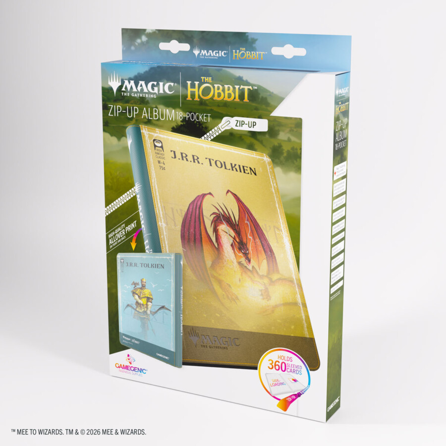 Gamegenic (GG) : MTG Hobbit Zip-Up Album 18-Pocket - Splendor