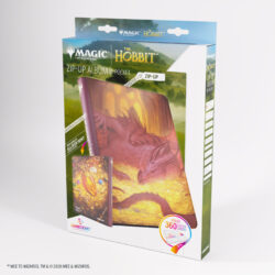 Gamegenic (GG) : MTG Hobbit Zip-Up Album 18-Pocket – Smaug’s Mox