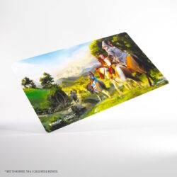 Gamegenic (GG) : MTG : Tapis Playmat (60x35cm) – Hobbit Prime Playmat – Leaving Hobbiton