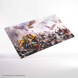 Gamegenic (GG) : MTG : Tapis Playmat (60x35cm) – Hobbit Prime Playmat – Battle of 5 armies