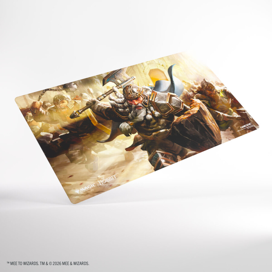 Gamegenic (GG) : MTG : Tapis Playmat (60x35cm) - Hobbit Prime Playmat - Thorin