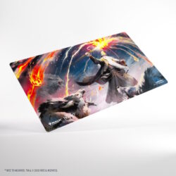 Gamegenic (GG) : MTG : Tapis Playmat (60x35cm) – Hobbit Shiny Playmat – Gandalf