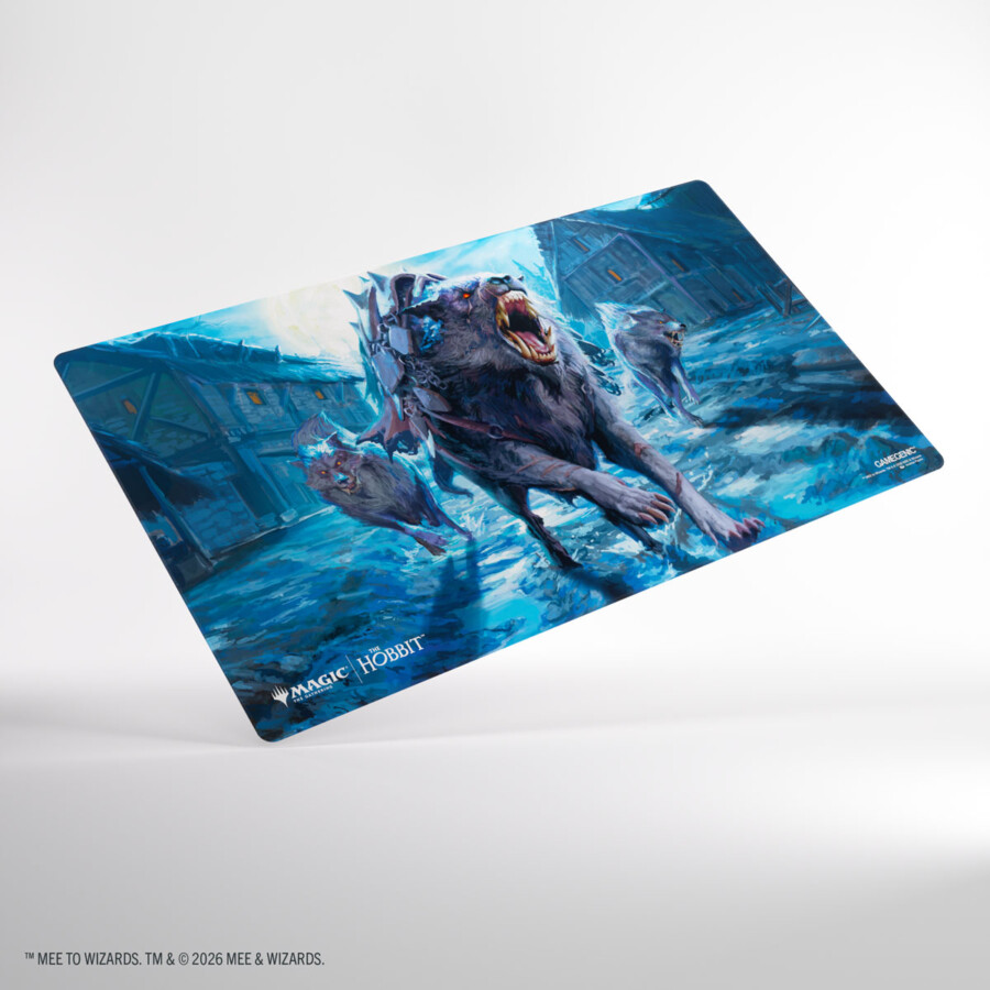 Gamegenic (GG) : MTG : Tapis Playmat (60x35cm) - Hobbit Shiny Playmat - Head of the Hunt
