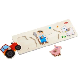 HABA – Puzzle en bois – 4pcs – A la campagne (HABA)